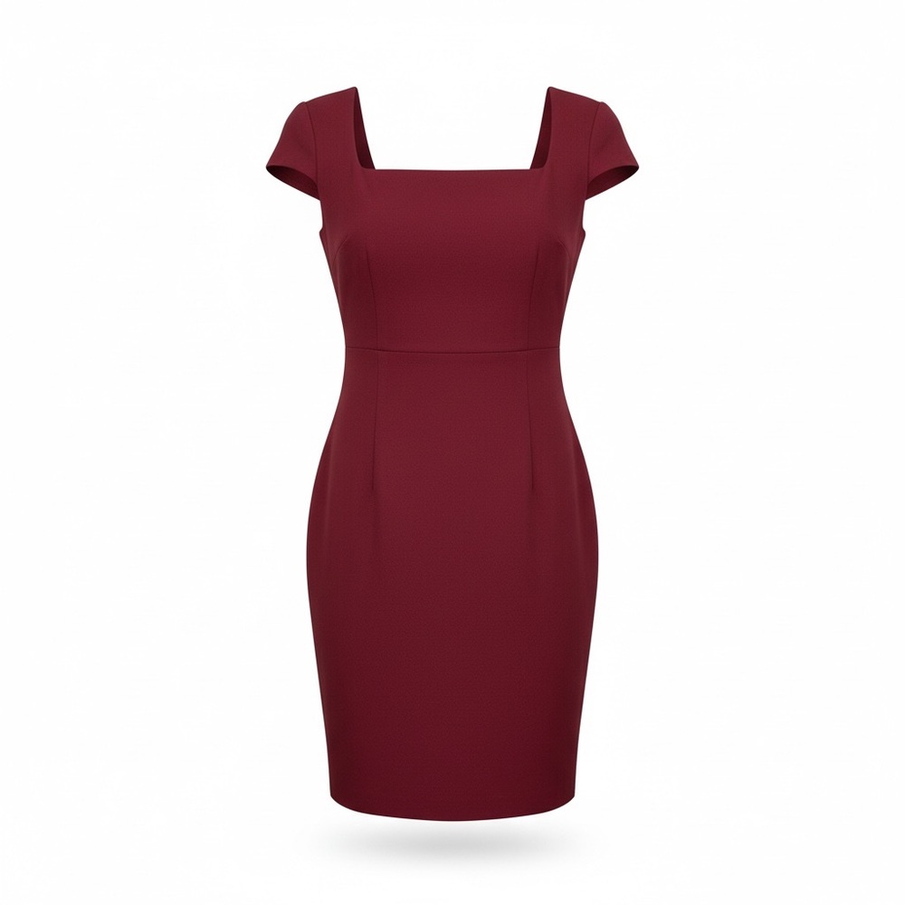 Banana Republic Sloan Square-Neck Sheath Dress